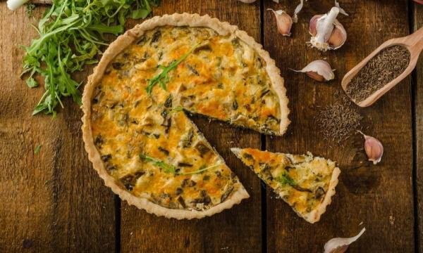 Кіш із куркою