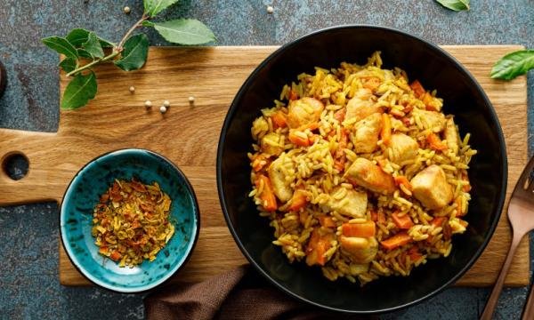 Рецепт плову з куркою