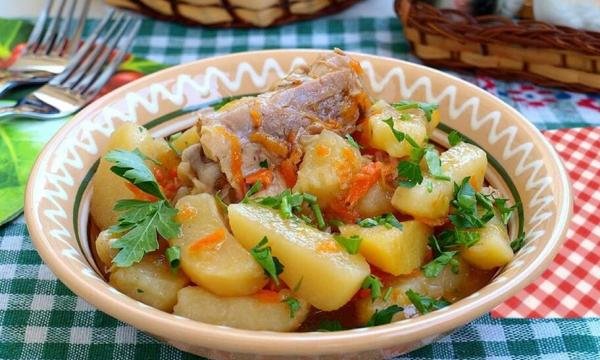 Печеня з куркою