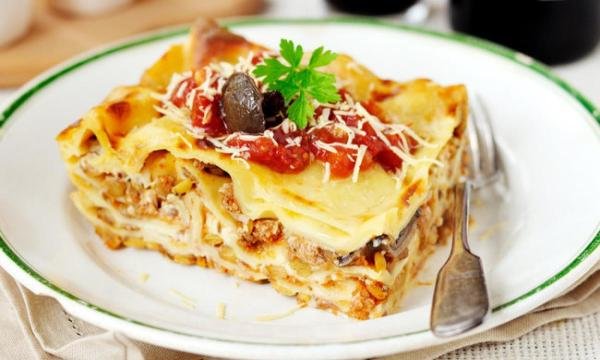 Рецепт лазаньї з куркою