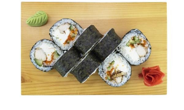 Суші з куркою: покроковий рецепт