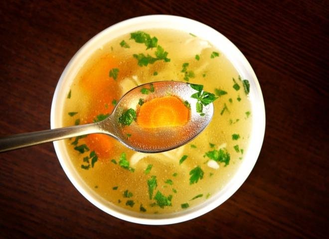 Як зварити бульйон з курки