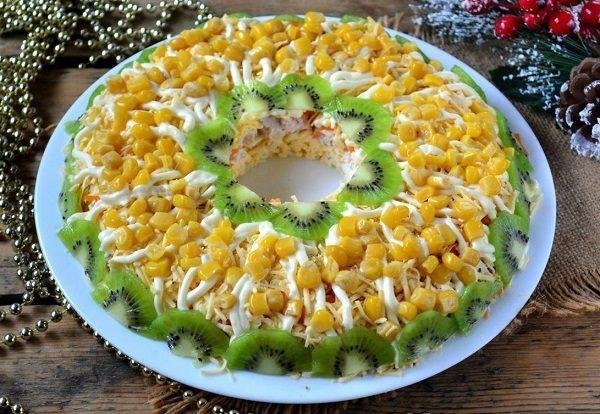 Салат з ківі і курки